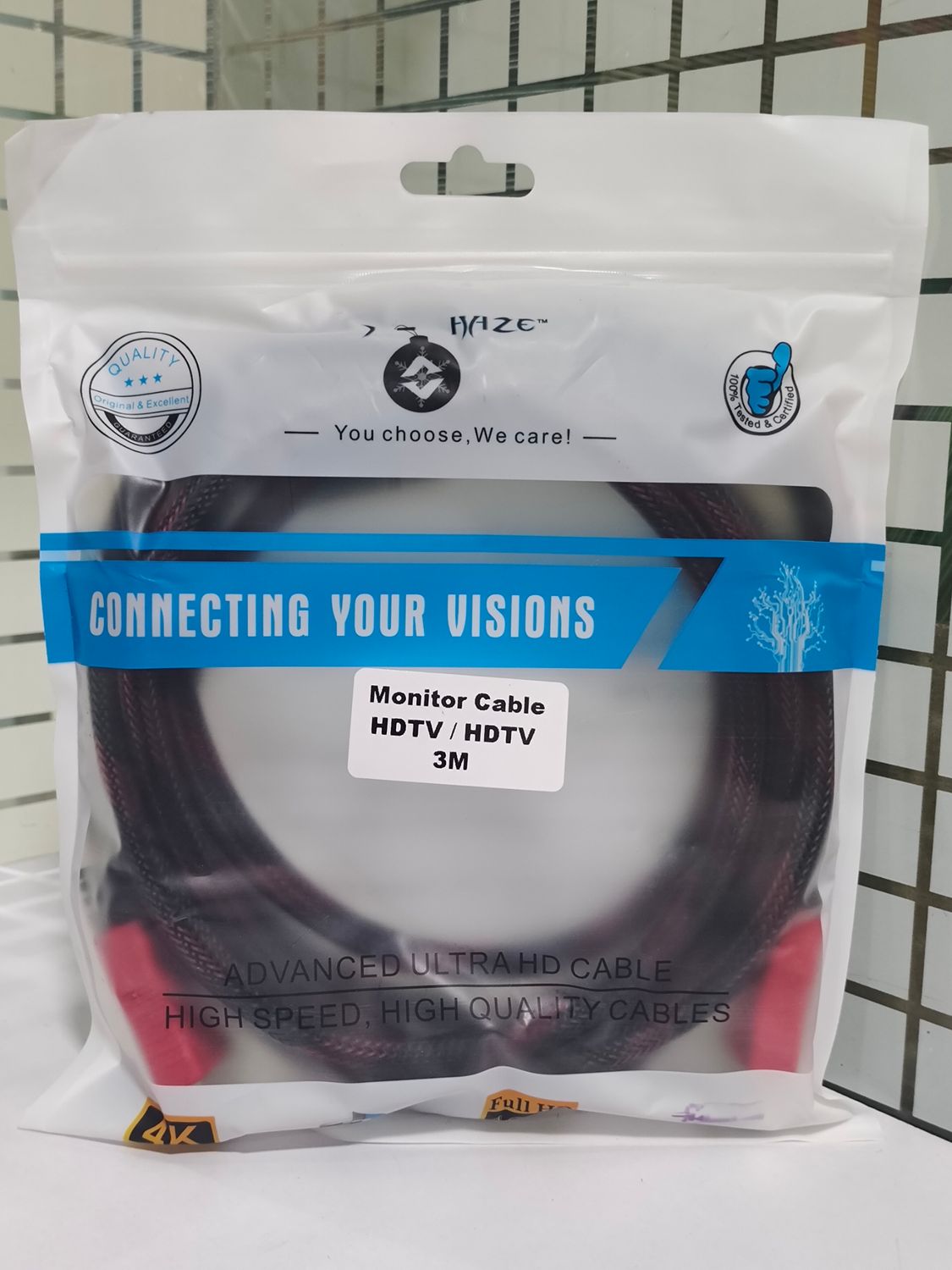 3mtr HDMI Cable, Nylon (Pack of 10) 3mtr HDMI Cable, Nylon (Pack of 10)