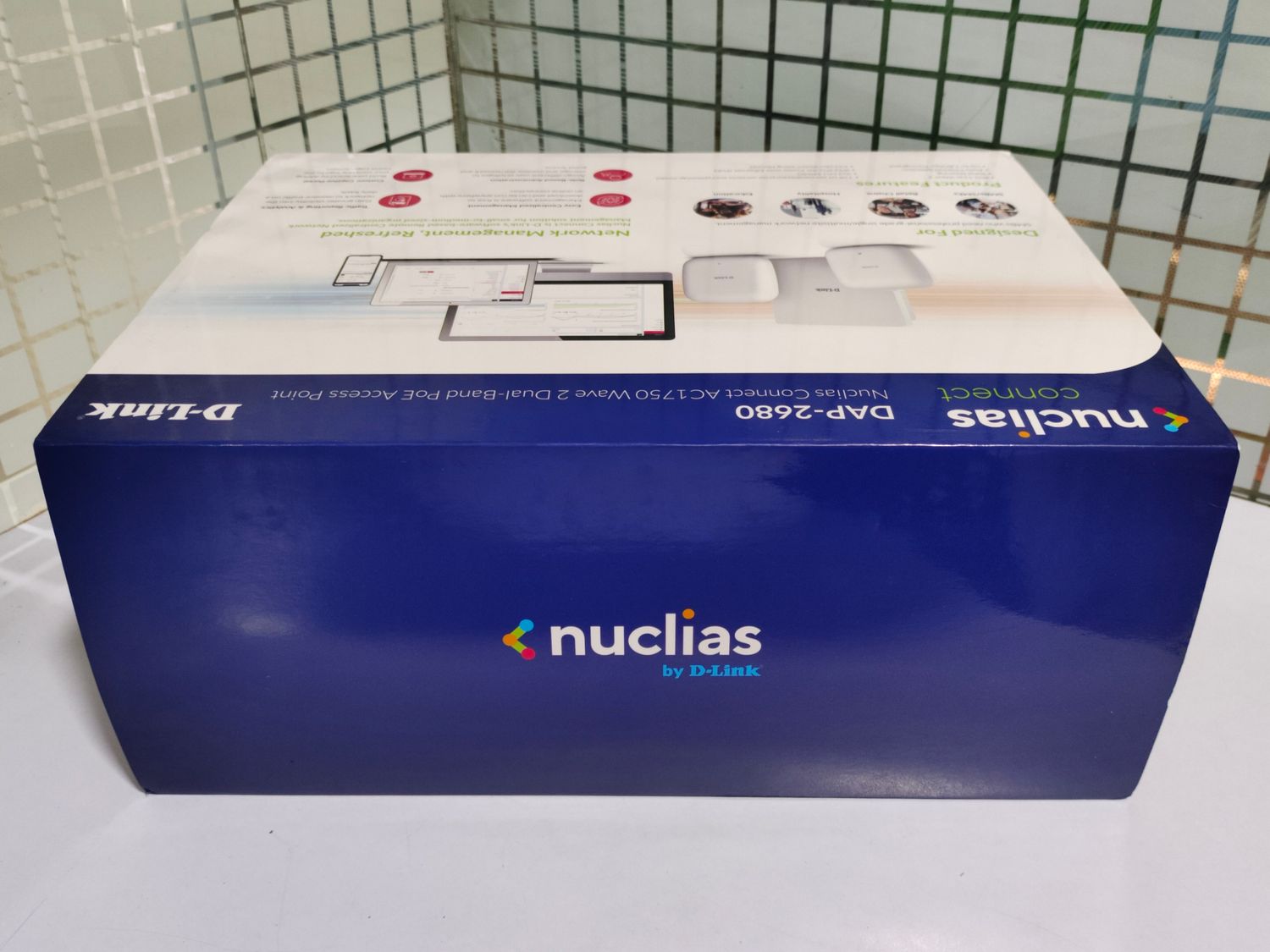 D-LINK DAP-2680 AC1750 Wave 2 Dual-Band PoE Access Point D-LINK DAP-2680 AC1750 Wave 2 Dual-Band PoE Access Point