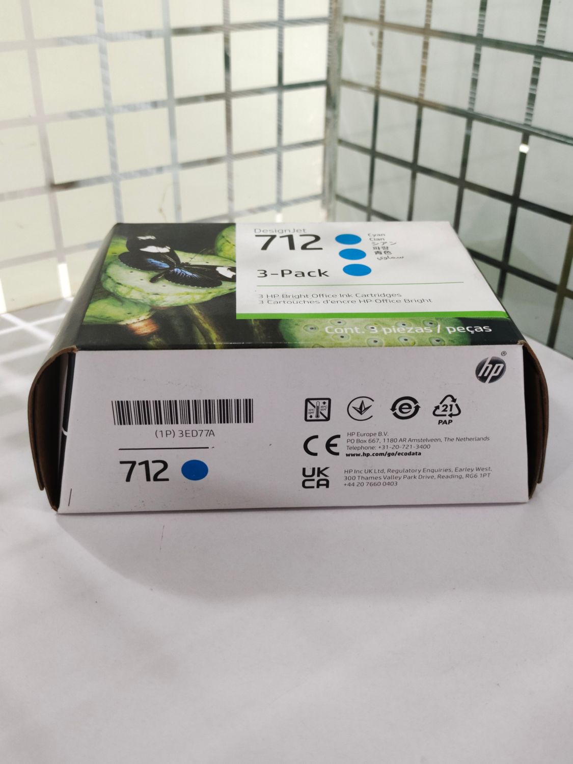 HP DesignJet 712 3-pack Cyan Ink (T210, T230, T250, T630, T650) HP DesignJet 712 3-pack Cyan Ink (T210, T230, T250, T630, T650)