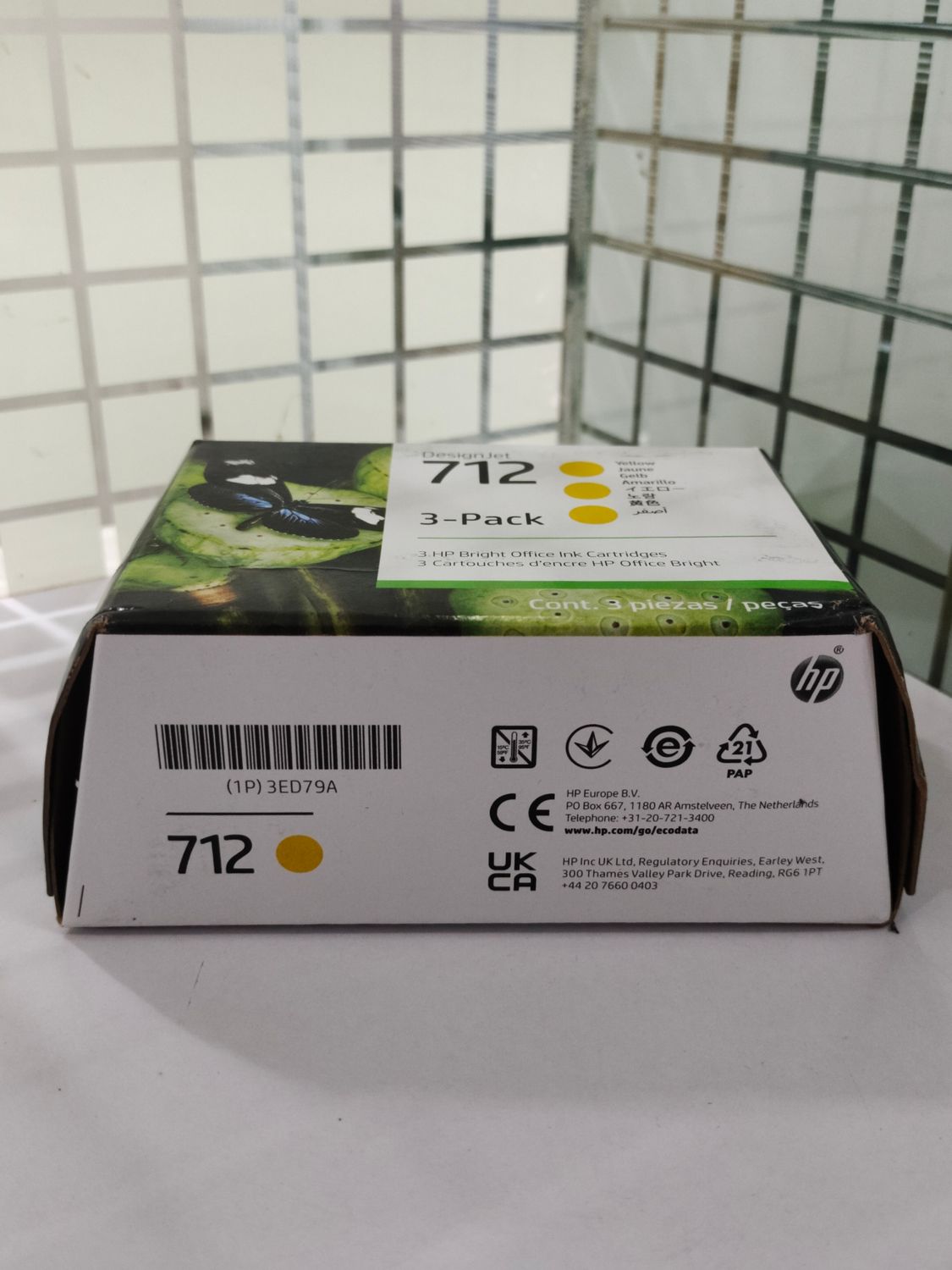 HP DesignJet 712 3-pack Yellow Ink (T210, T230, T250, T630, T650) HP DesignJet 712 3-pack Yellow Ink (T210, T230, T250, T630, T650)