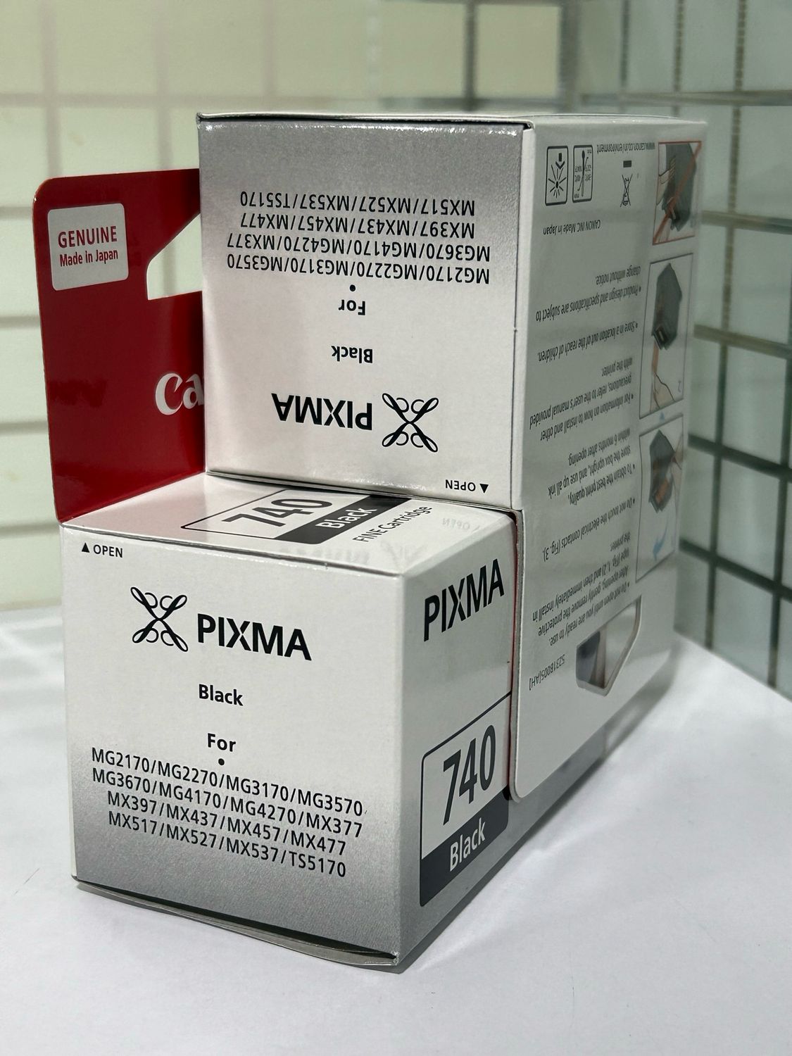 Canon Pixma 740 Black Cartridge (Pack of 2) Canon Pixma 740 Black Cartridge (Pack of 2)