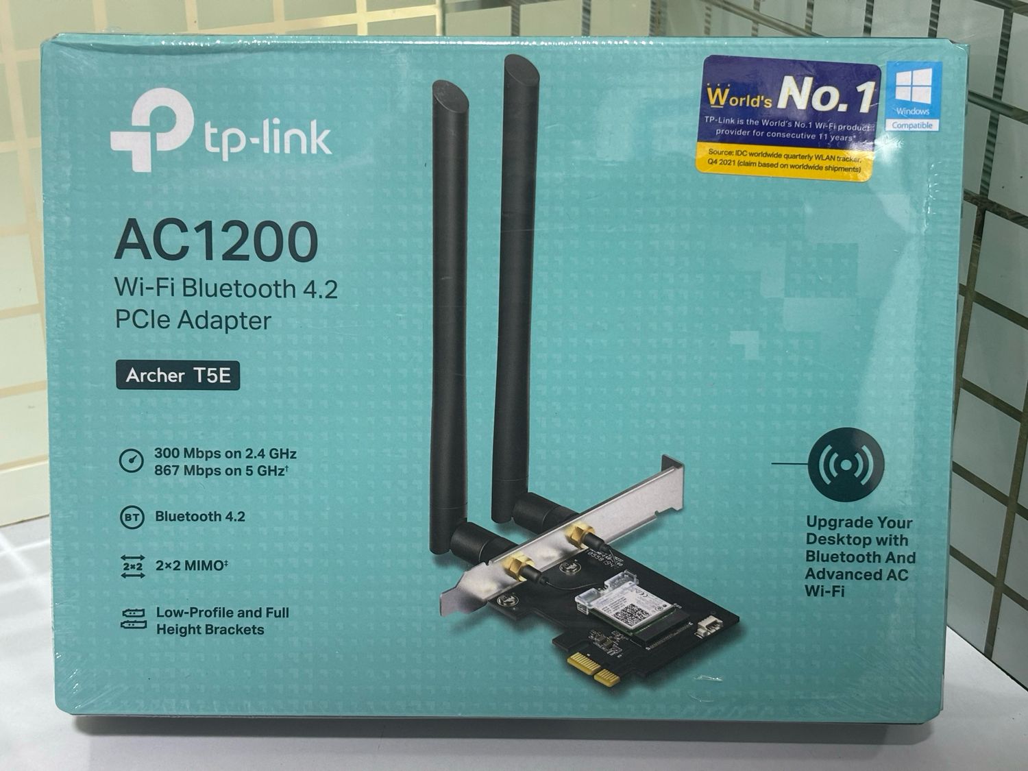 TP Link Archer T5E AC1200 Wi-Fi Bluetooth 4.2 PCIe Adapter