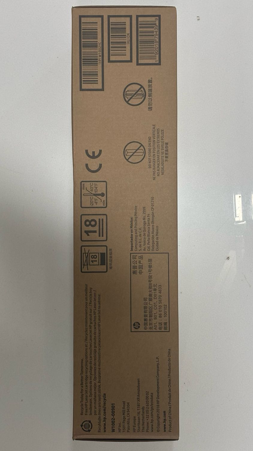 HP W1002YC Black LaserJet Toner Cartridge