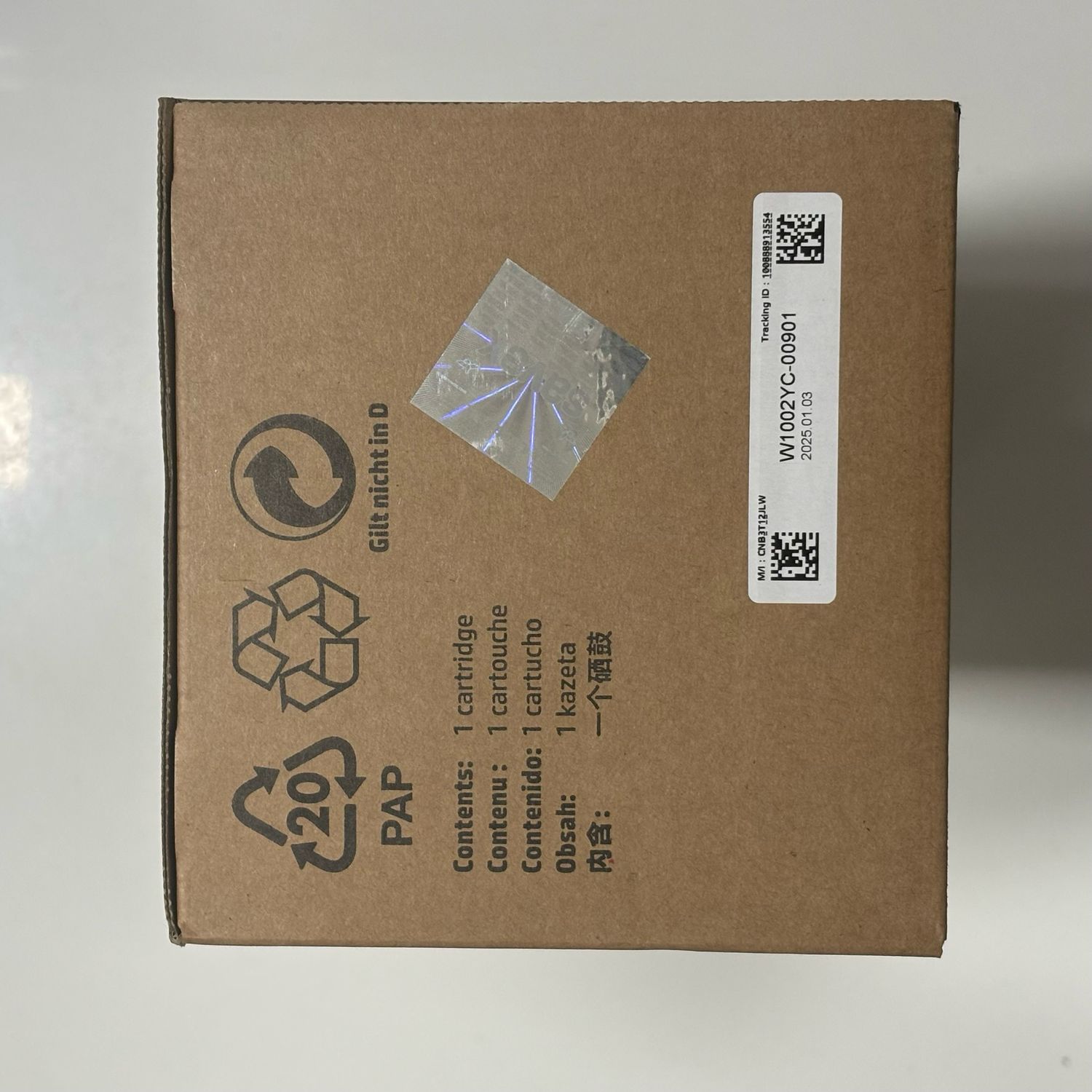 HP W1002YC Black LaserJet Toner Cartridge