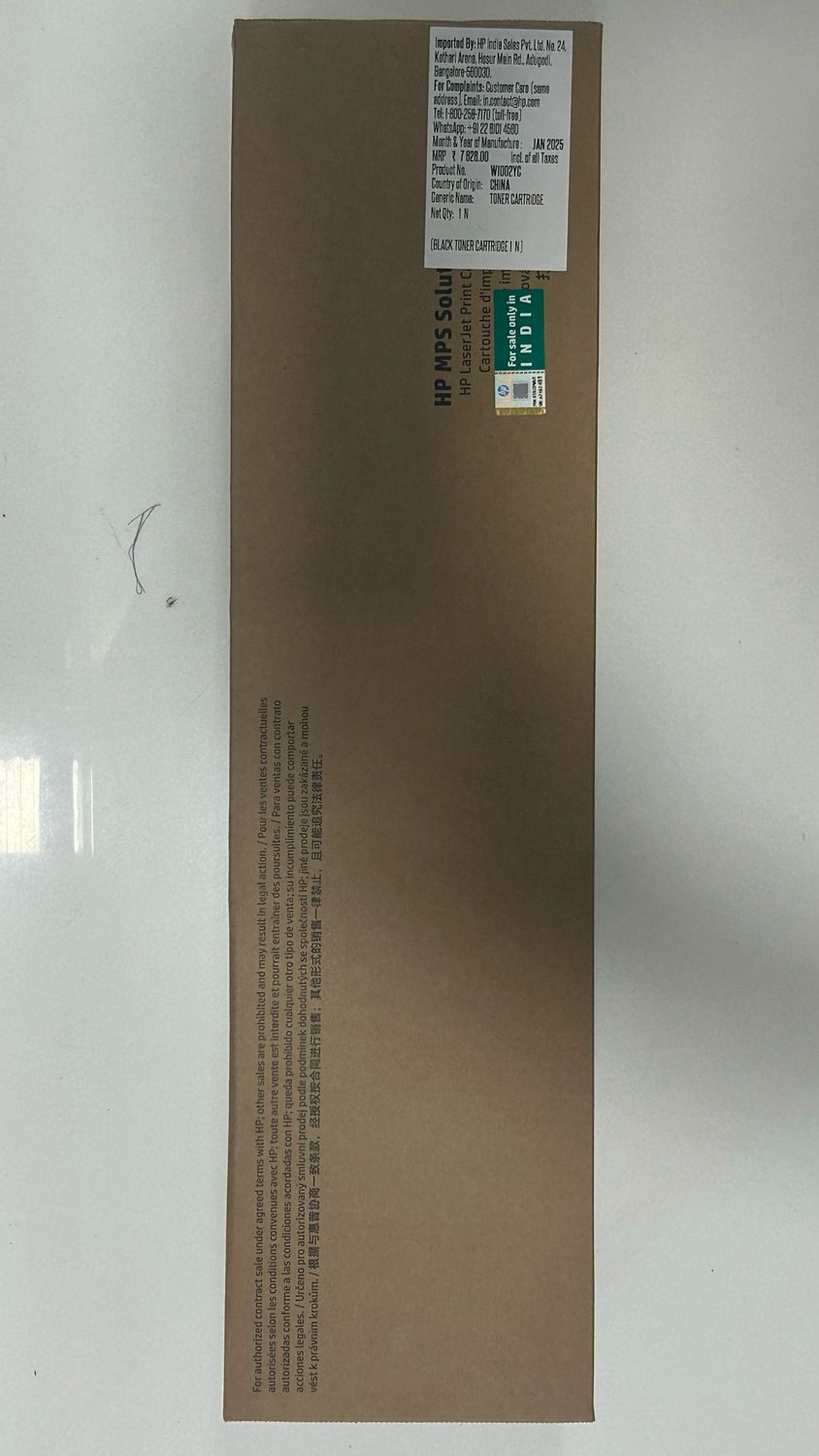 HP W1002YC Black LaserJet Toner Cartridge