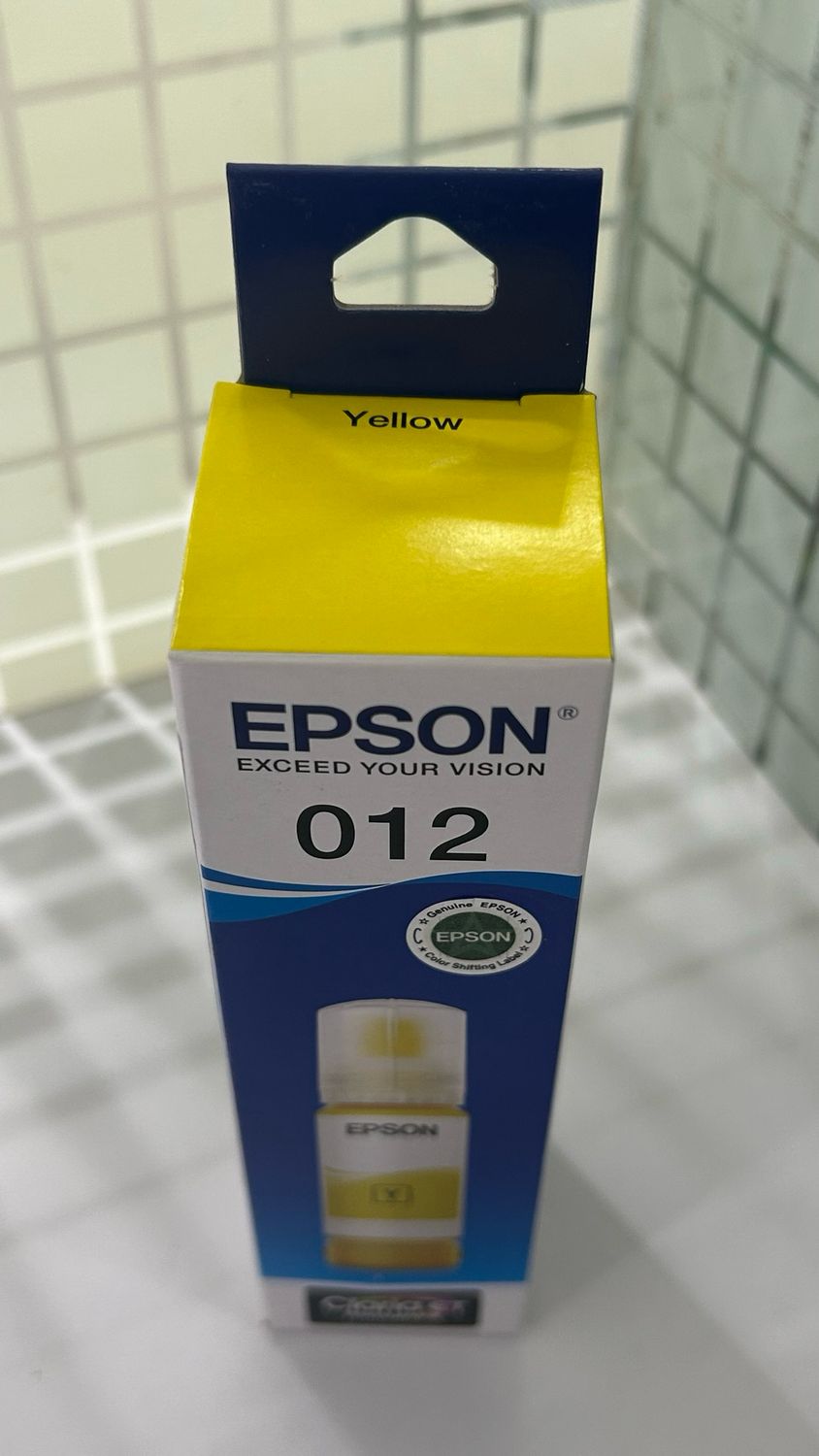 Epson 012 Yellow Ink Bottle