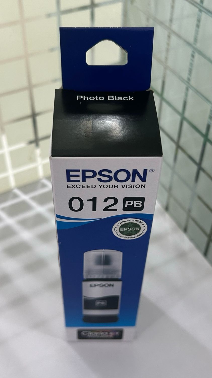 Epson 012 Pigment Black Ink Bottle Epson 012 Pigment Black Ink Bottle