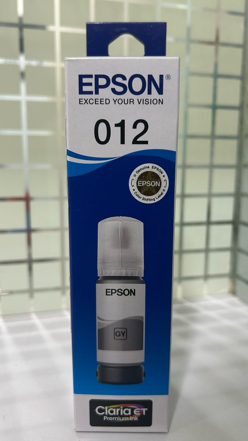 Epson 012 Gray Ink Bottle