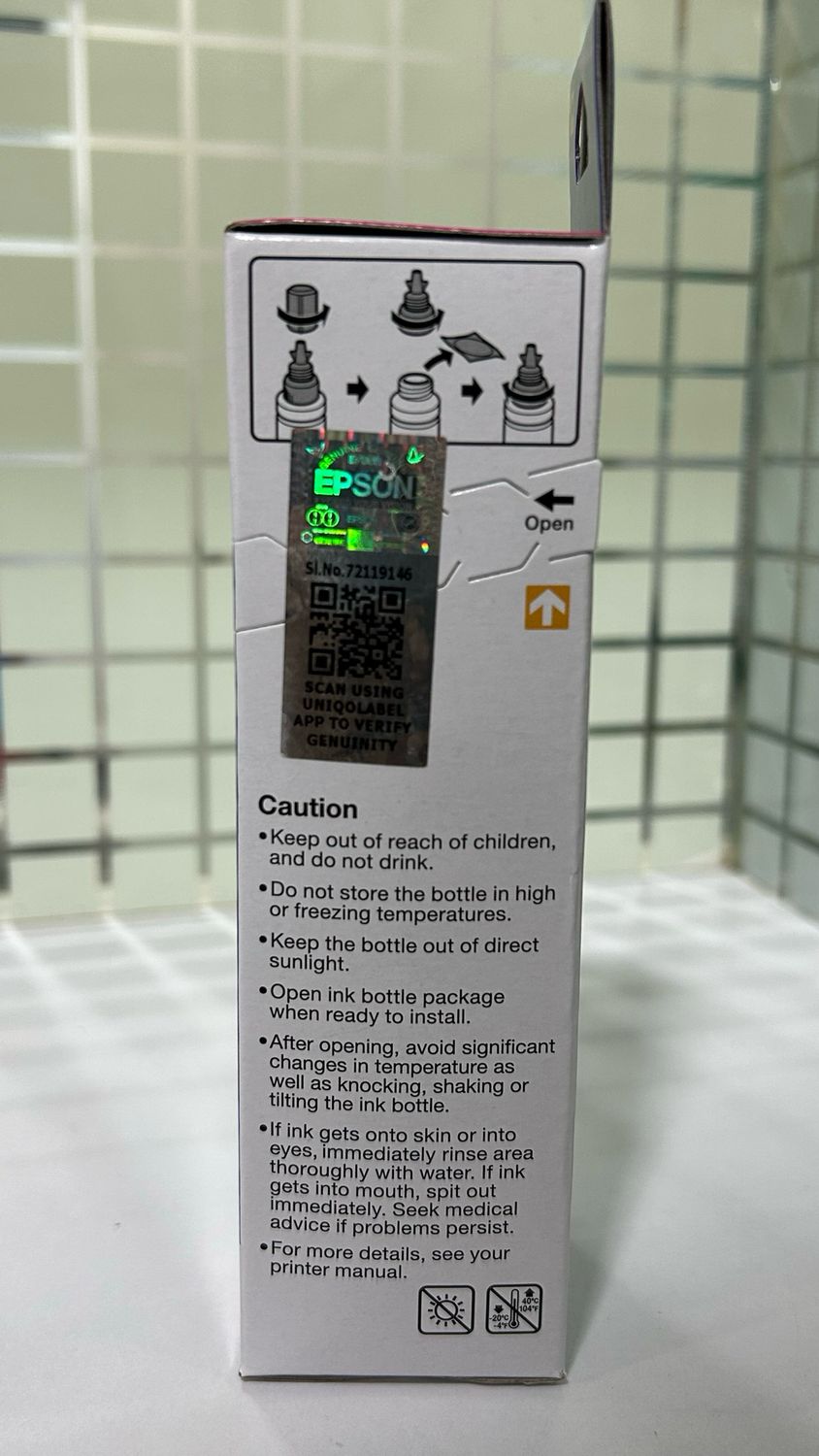 Epson 664 Magenta ink Bottle Epson 664 Magenta ink Bottle