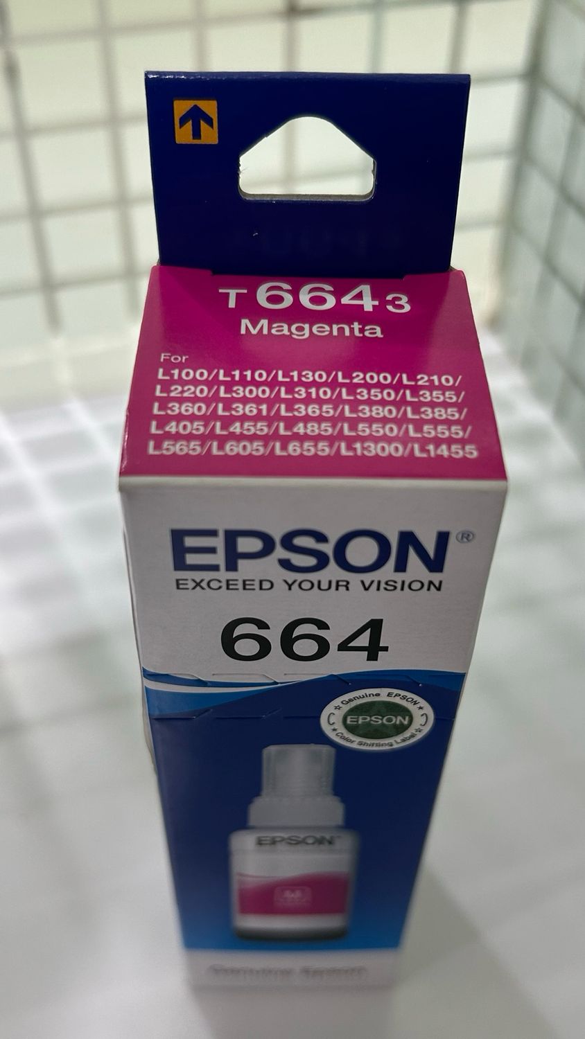 Epson 664 Magenta ink Bottle Epson 664 Magenta ink Bottle