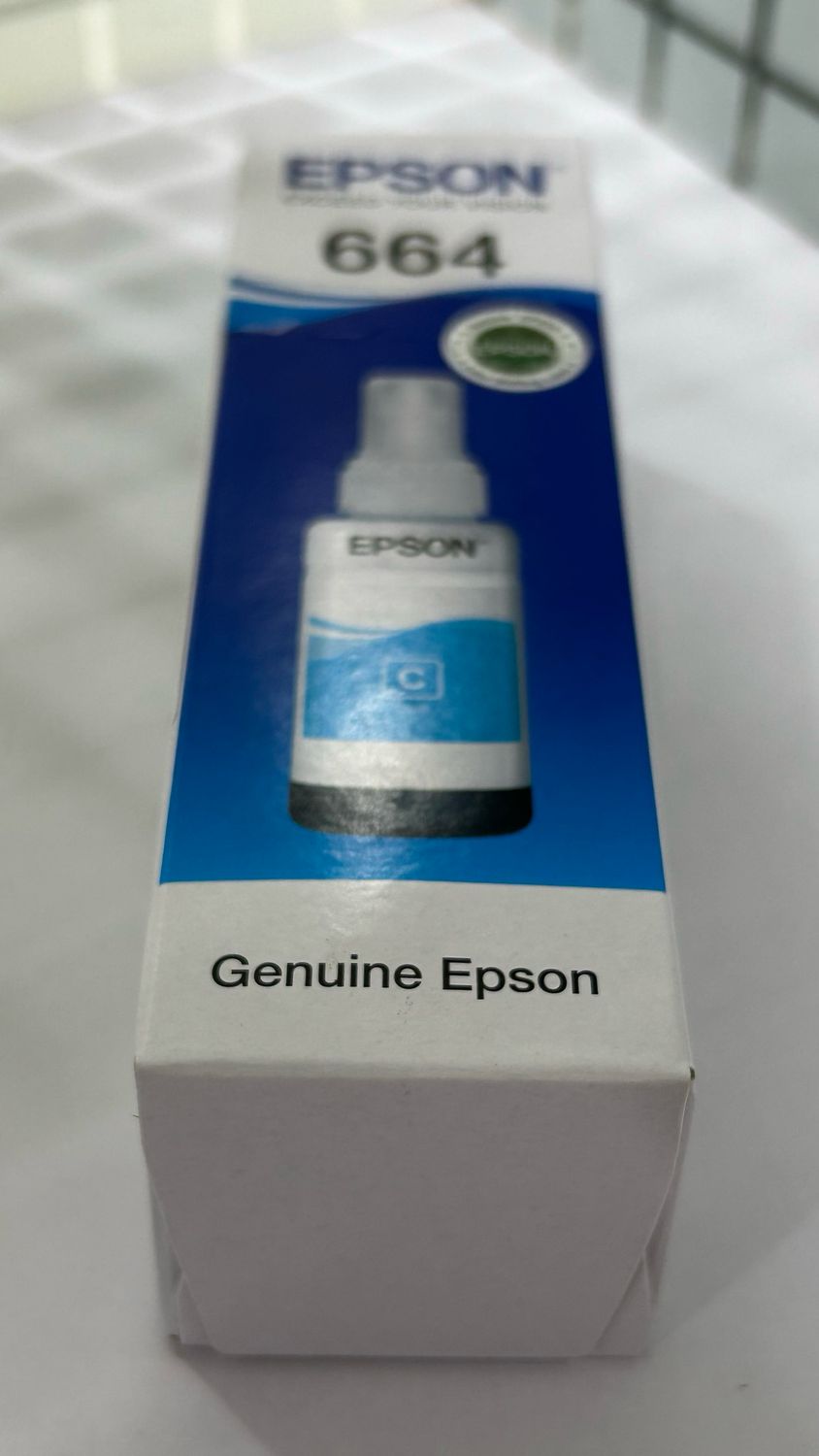 Epson 664 Cyan ink Bottle Epson 664 Cyan ink Bottle