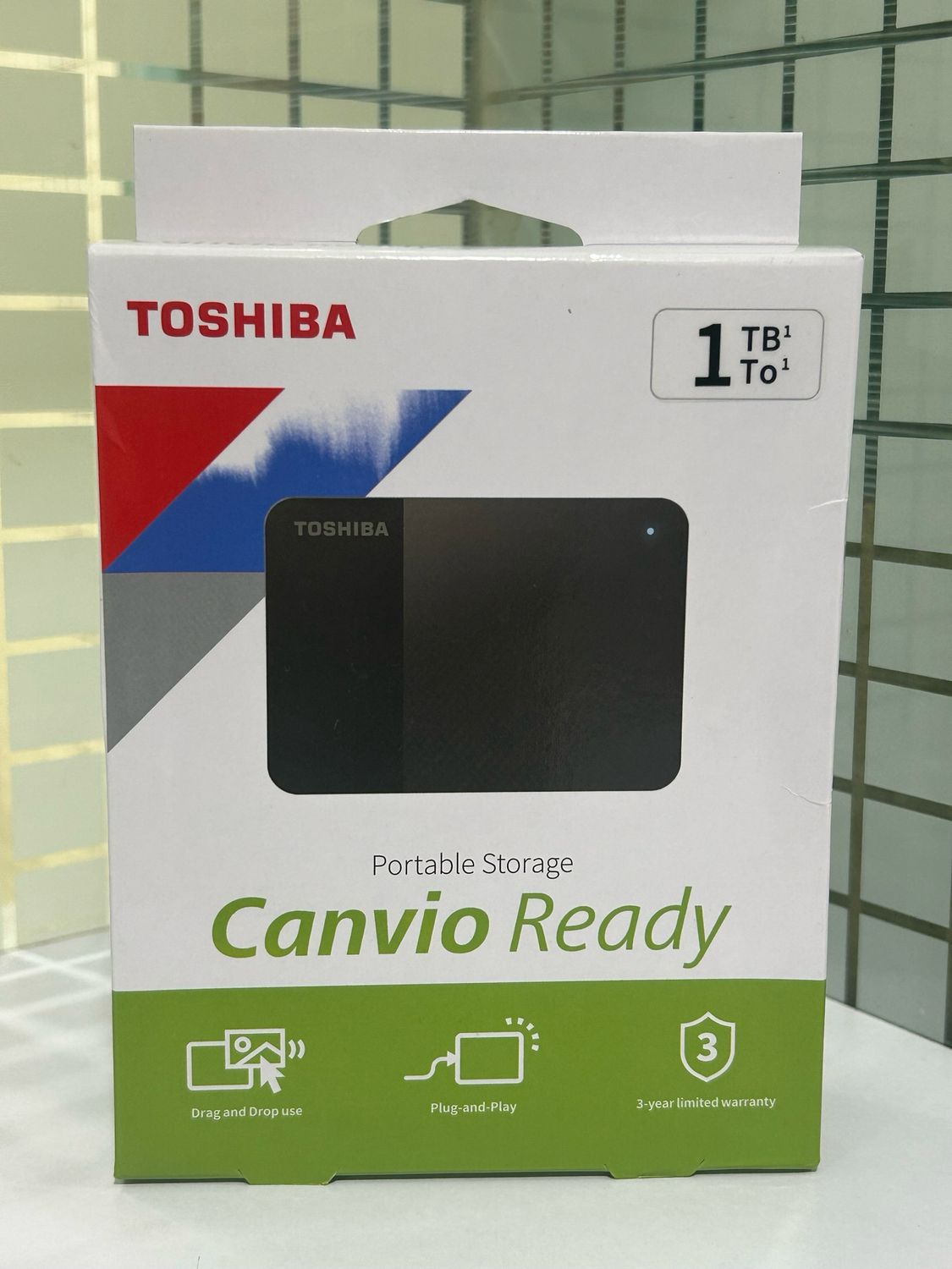 Toshiba 1TB External Hard Drive, Canvio Ready Toshiba 1TB External Hard Drive, Canvio Ready