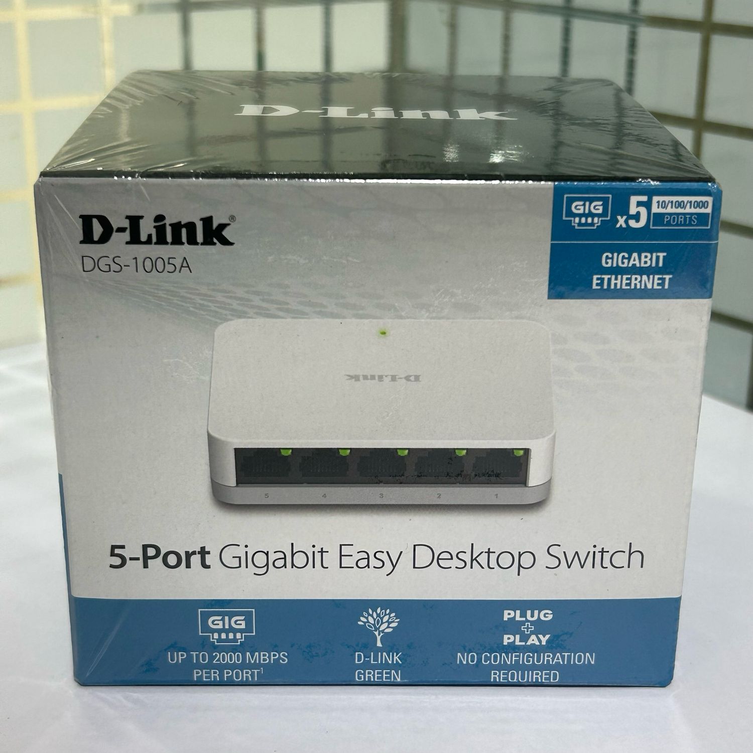 D-Link DGS-1005A 5-Port Gigabit Switch