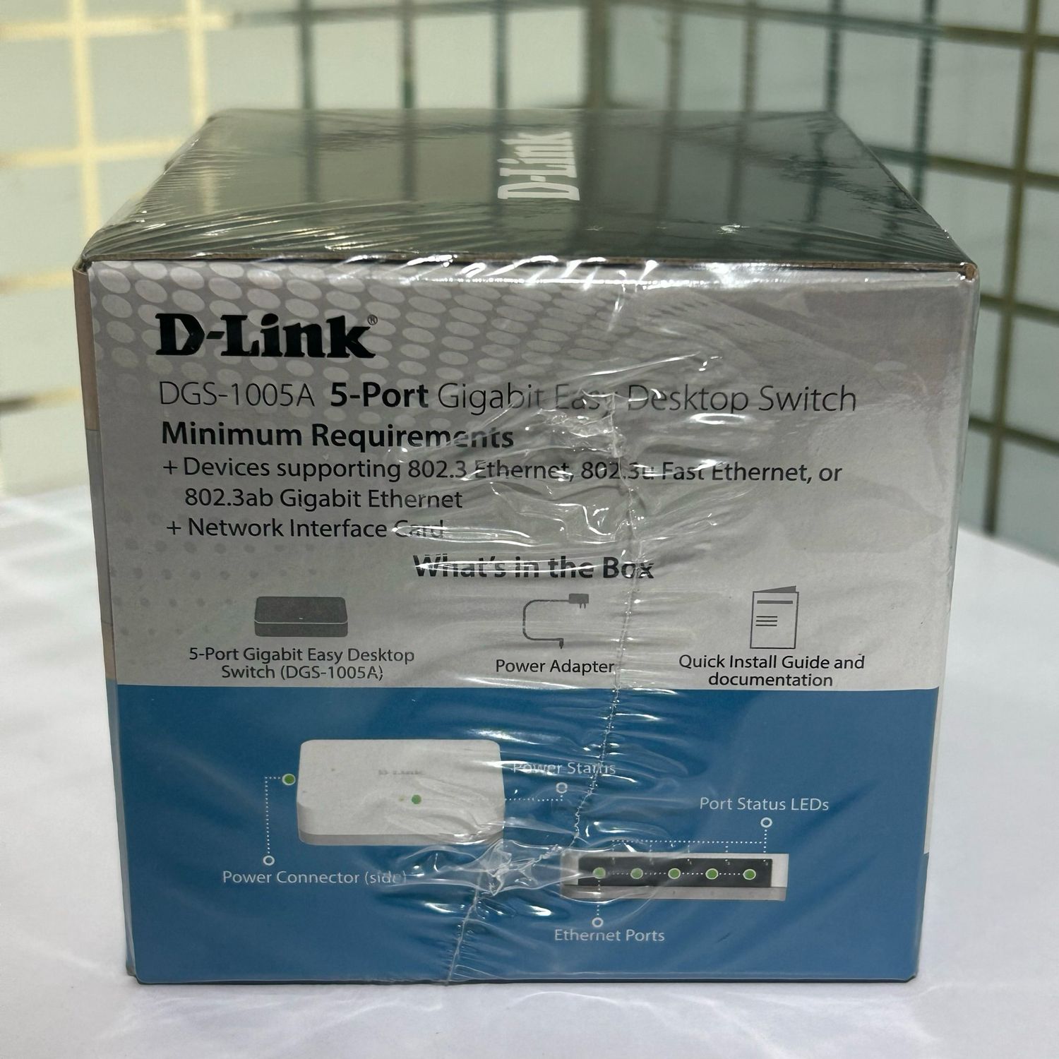 D-Link DGS-1005A 5-Port Gigabit Switch