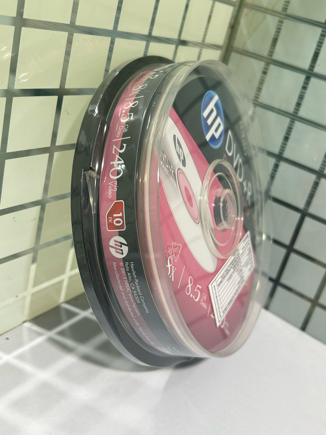 (New) HP DVD-R Double Layer 8.5GB Blank Disc (10disc) (New) HP DVD-R Double Layer 8.5GB Blank Disc (10disc)