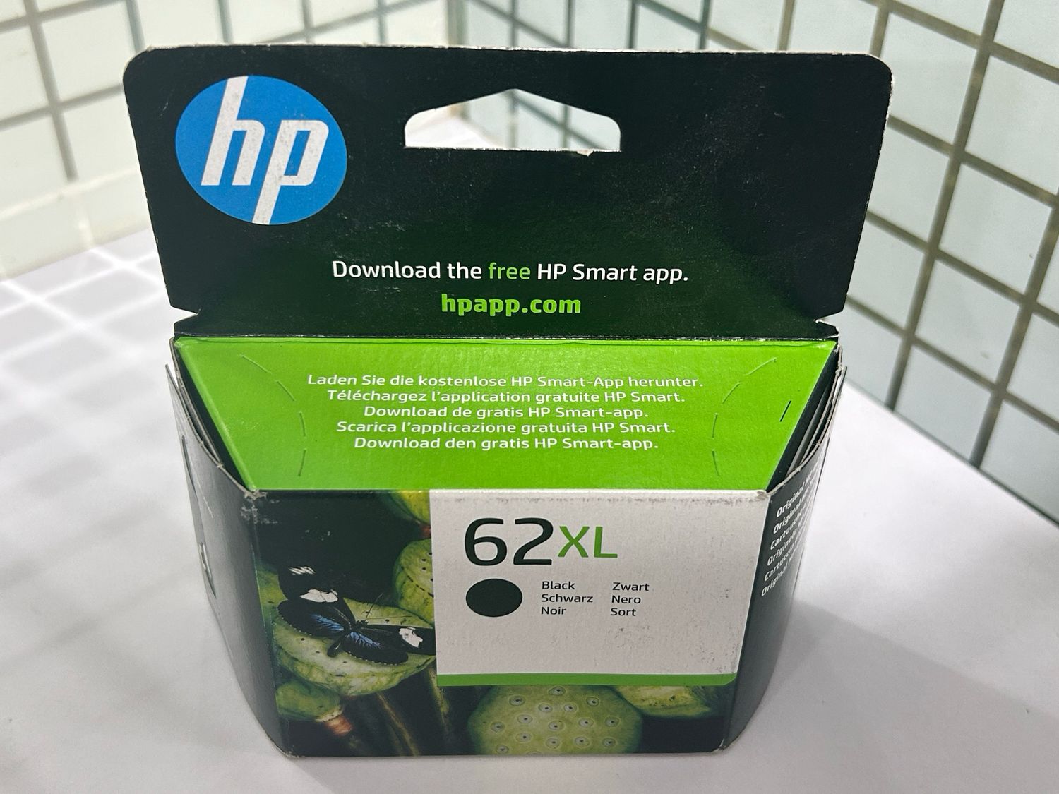 HP 62XL Black Ink Cartridge HP 62XL Black Ink Cartridge