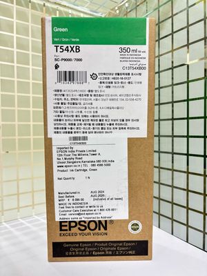 Epson C13T54XB00 Ink cartridge green 350ml Epson C13T54XB00 Ink cartridge green 350ml