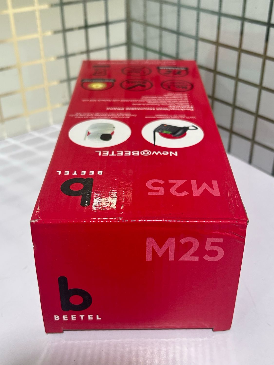 Beetel M25 Corded Landline Phone With Answering Machine (Black)