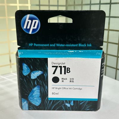 HP DesignJet 711B Black Ink Cartridge, 80ml HP DesignJet 711B Black Ink Cartridge, 80ml