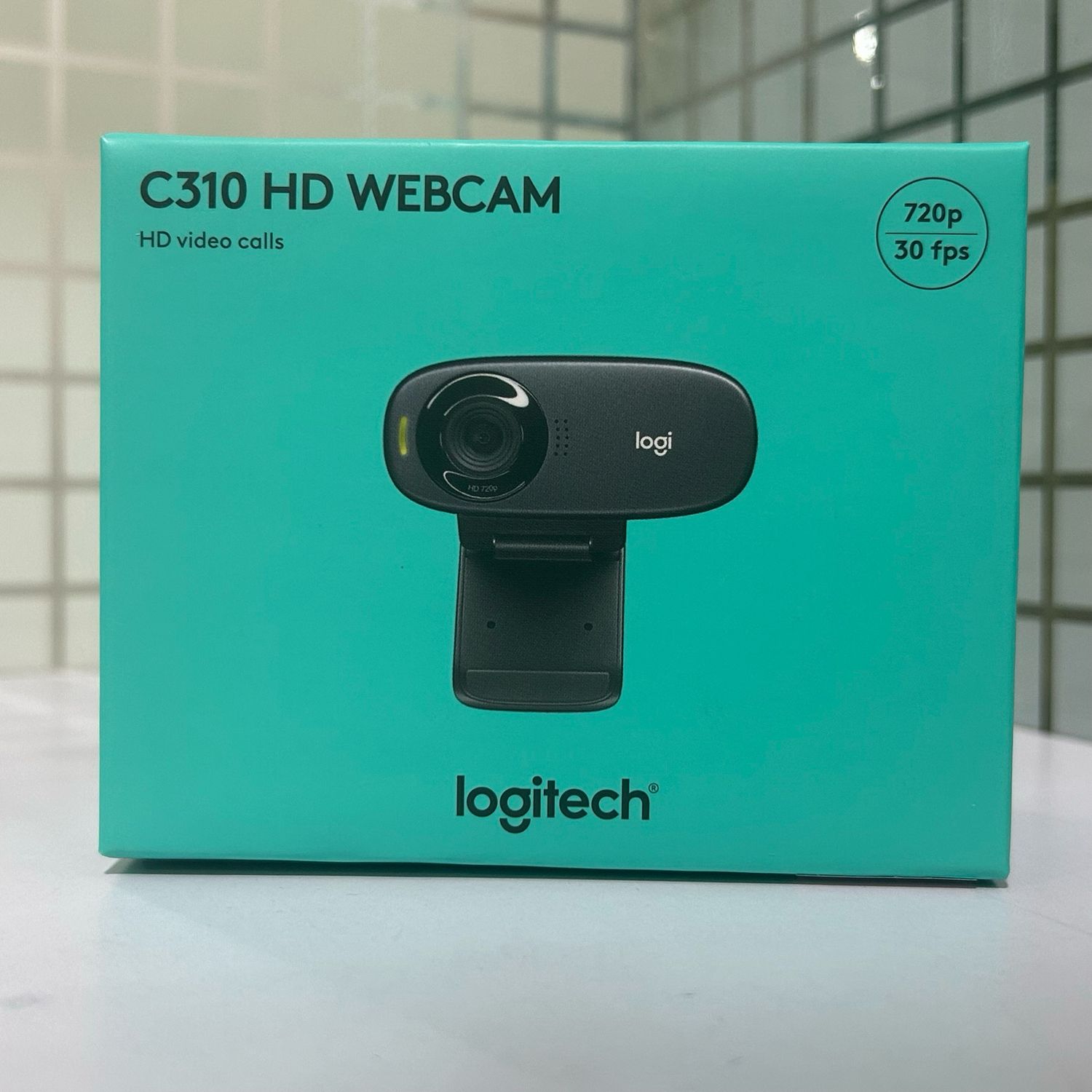 Logitech C310 HD Webcam, 720p/30fps