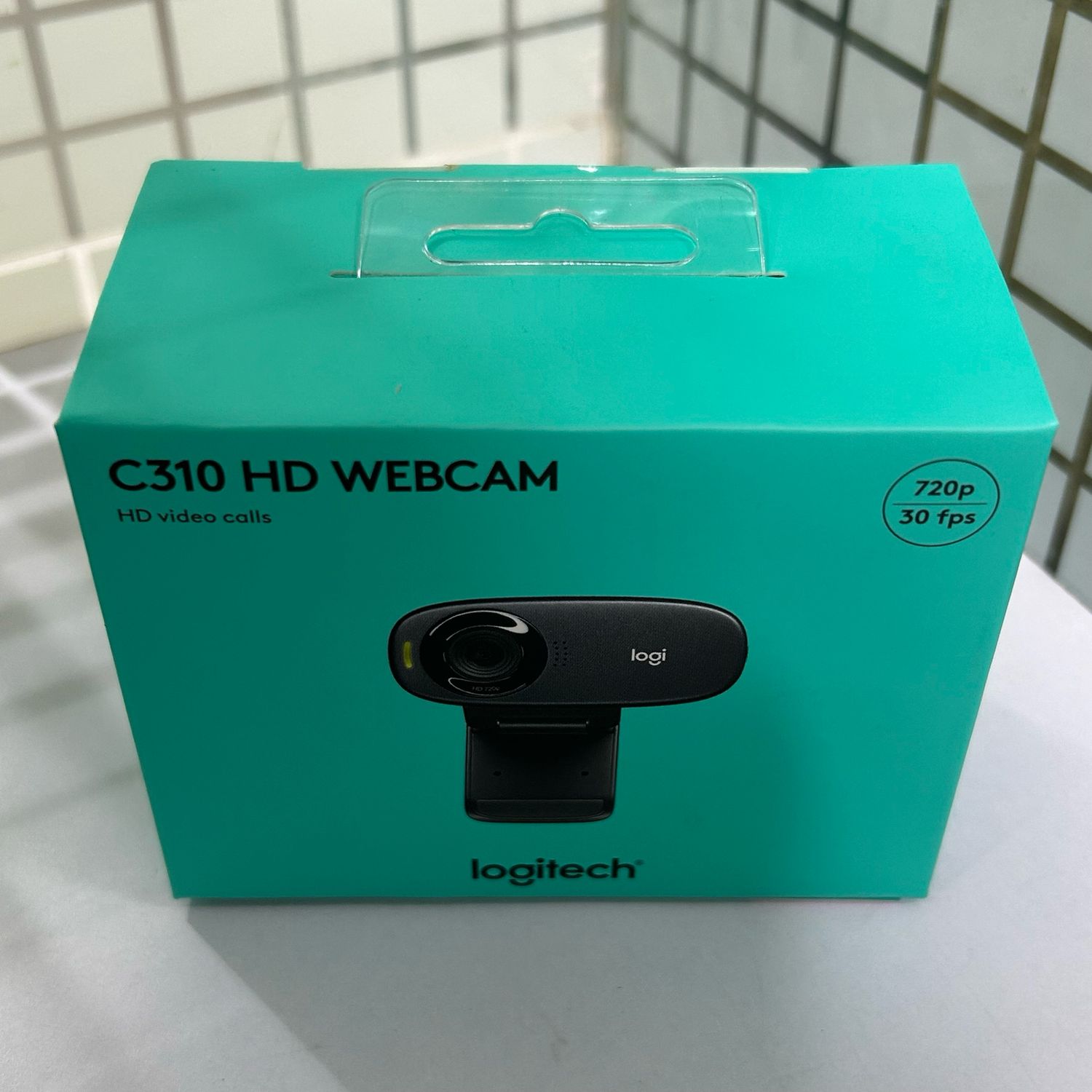 Logitech C310 HD Webcam, 720p/30fps