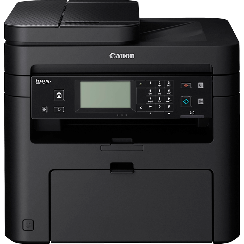 Canon MF237W Black On White Laser Printer, PSC, Fax, Wifi