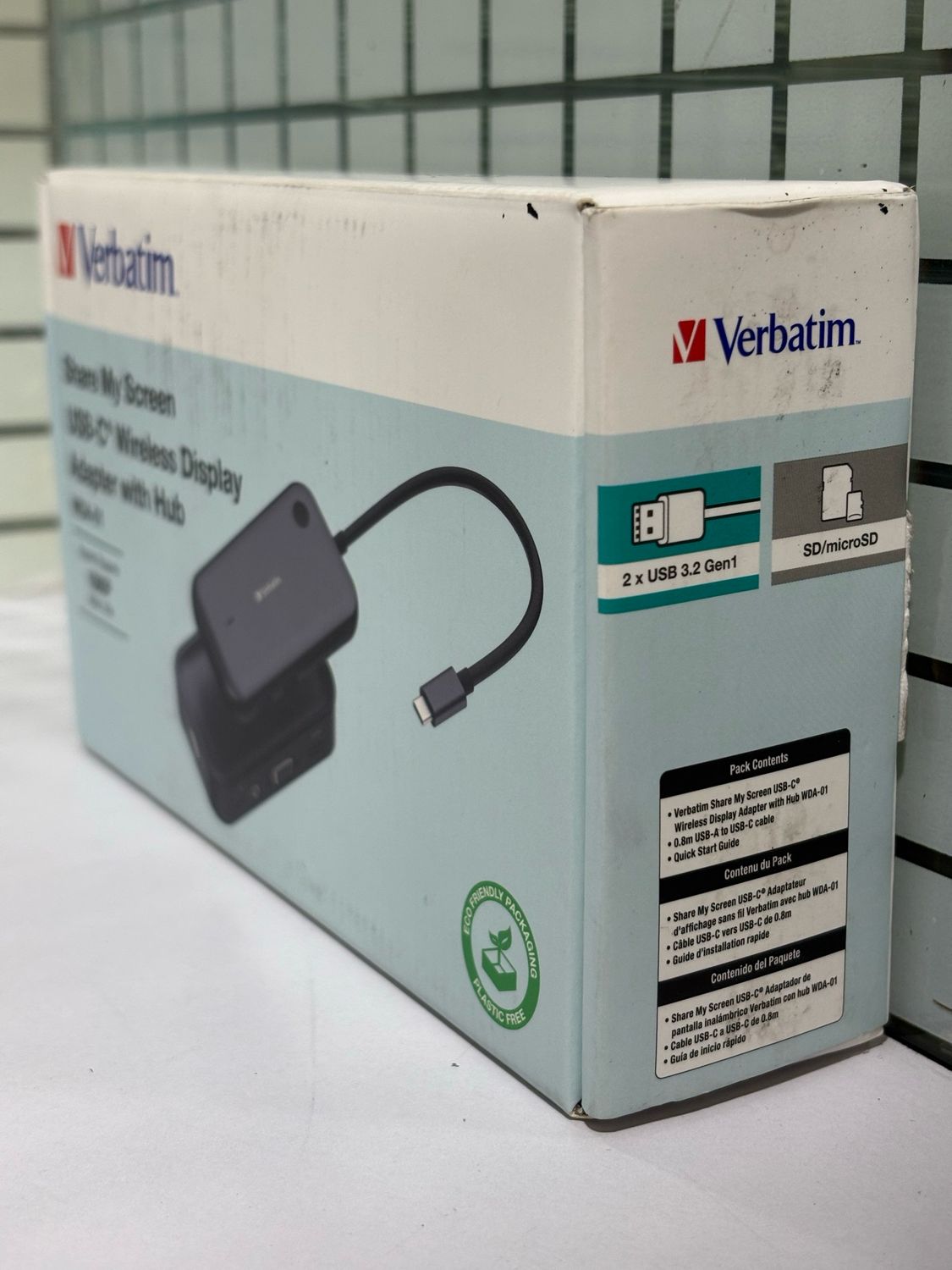 Verbatim Share My Screen USB-C 1080p HDMI, VGA