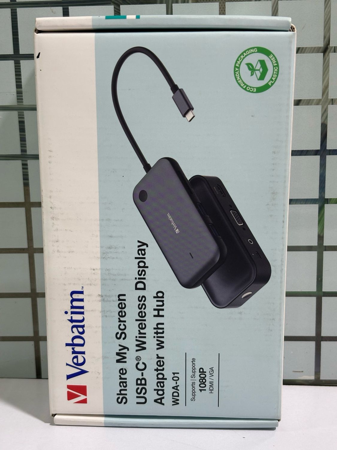 Verbatim Share My Screen USB-C 1080p HDMI, VGA