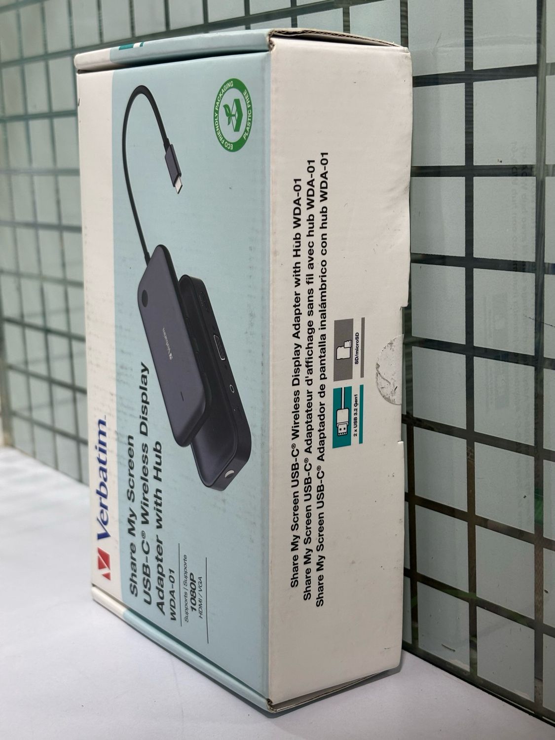 Verbatim Share My Screen USB-C 1080p HDMI, VGA