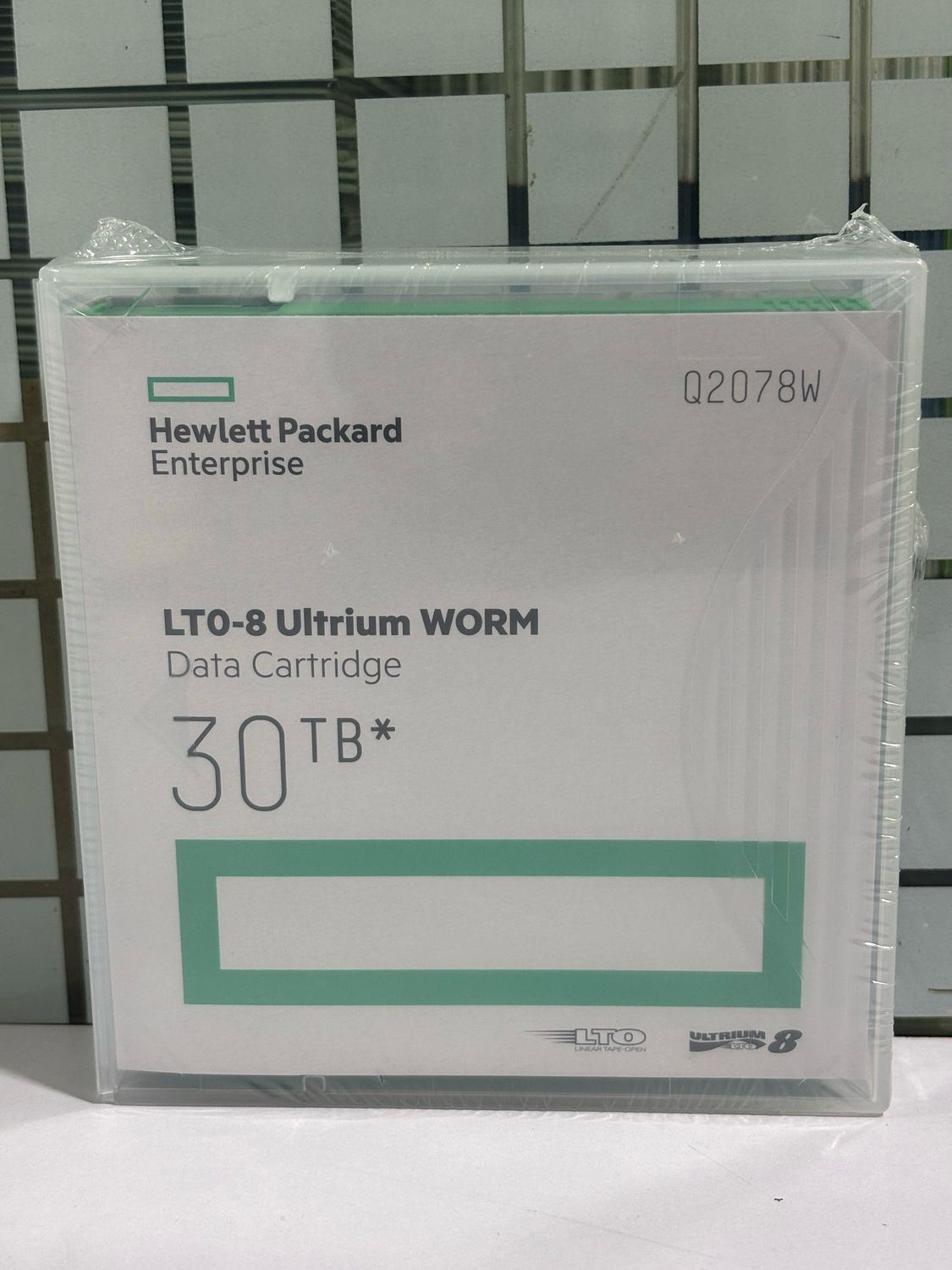 HPE LTO‑8 Ultrium 30TB WORM Data Cartridge