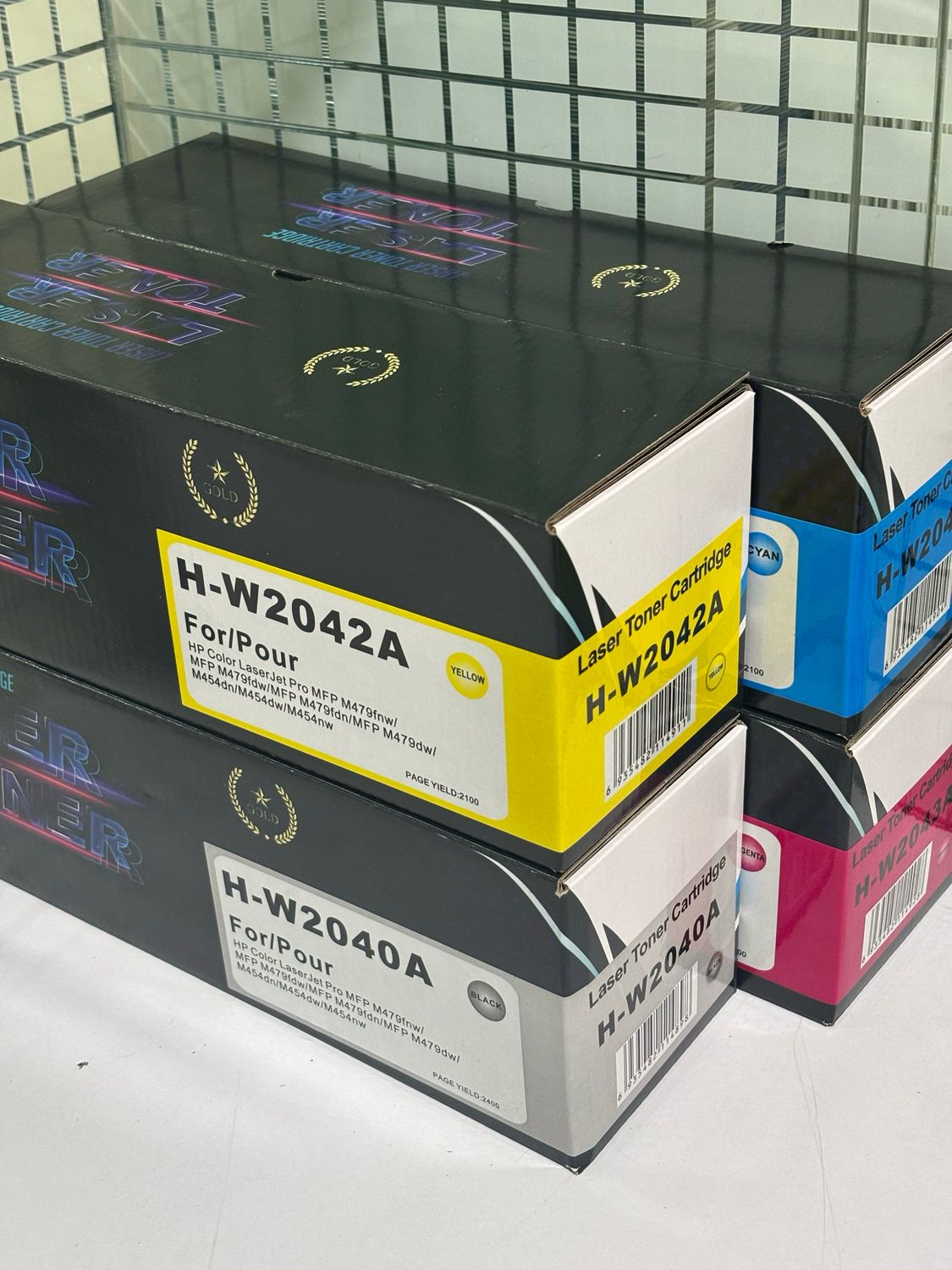 Compatible 416A Set of 4 Color Toner (HP-M454/M479)