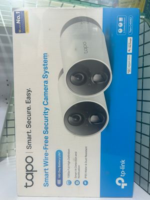 Tapo C400S2 Smart Wire-Free Security Camera System, 2-Camera System