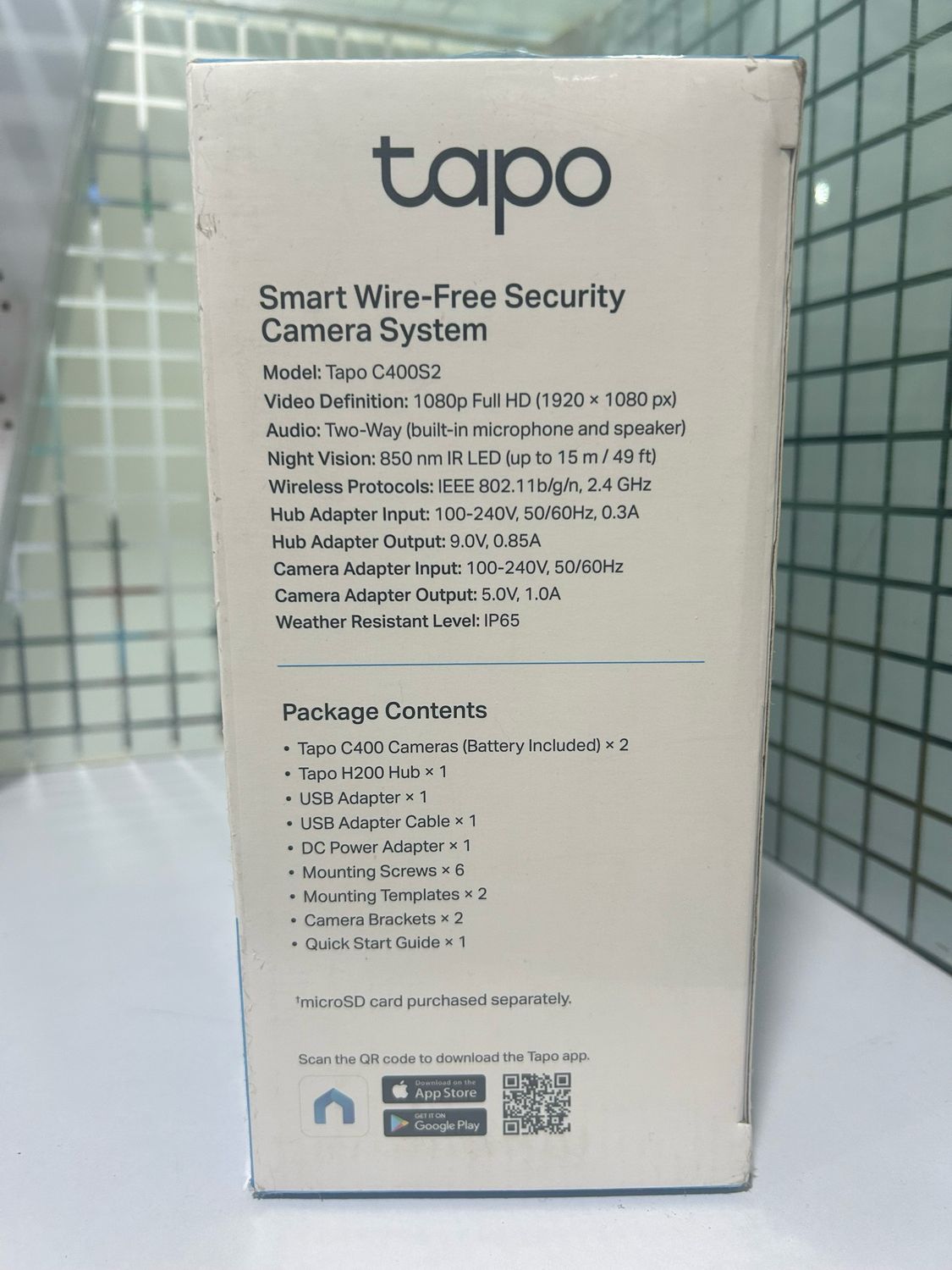 Tapo C400S2 Smart Wire-Free Security Camera System, 2-Camera System Tapo C400S2 Smart Wire-Free Security Camera System, 2-Camera System