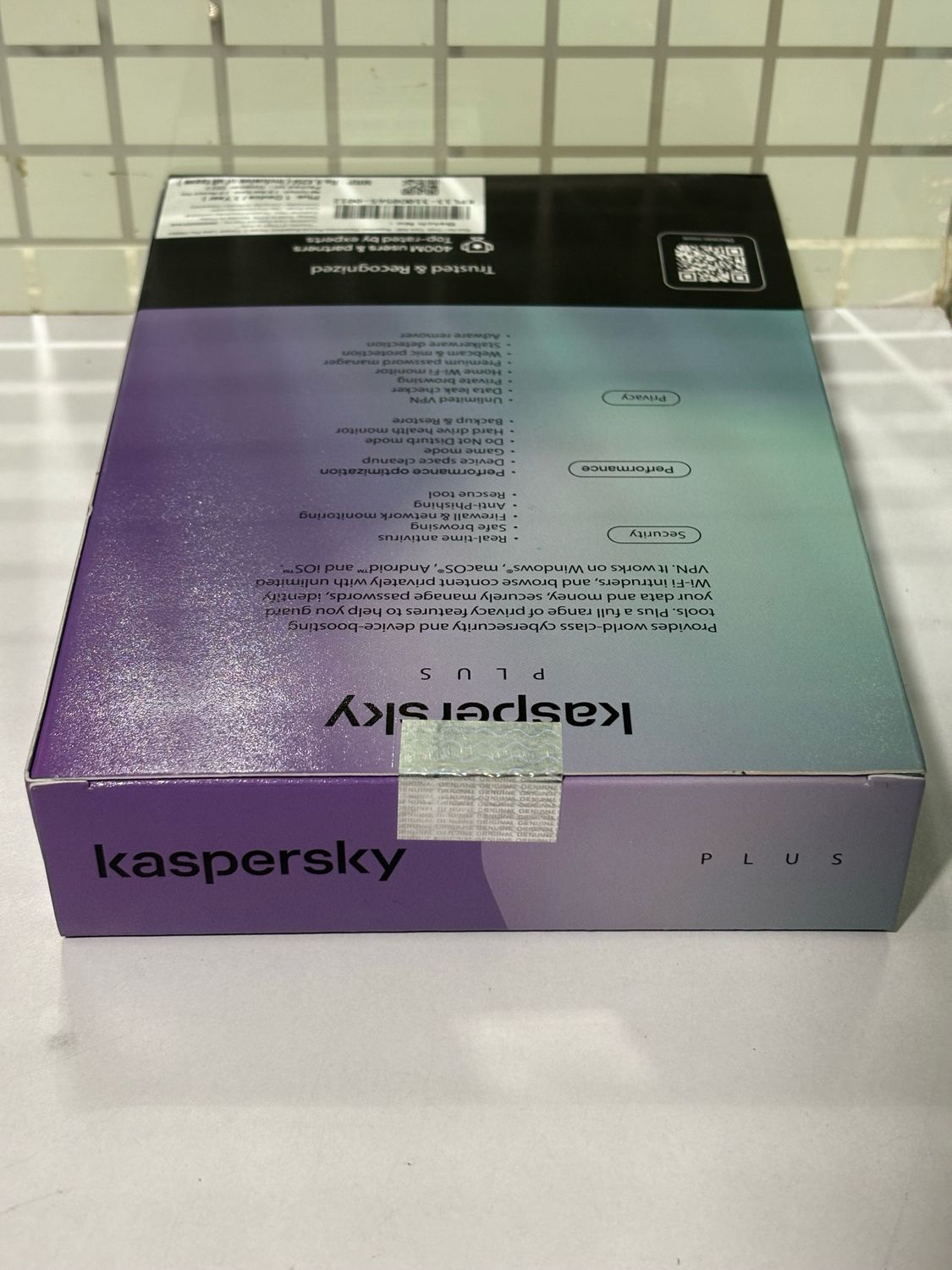 New, 1 User, 3 Year, Kaspersky Plus (internet security) New, 1 User, 3 Year, Kaspersky Plus (internet security)