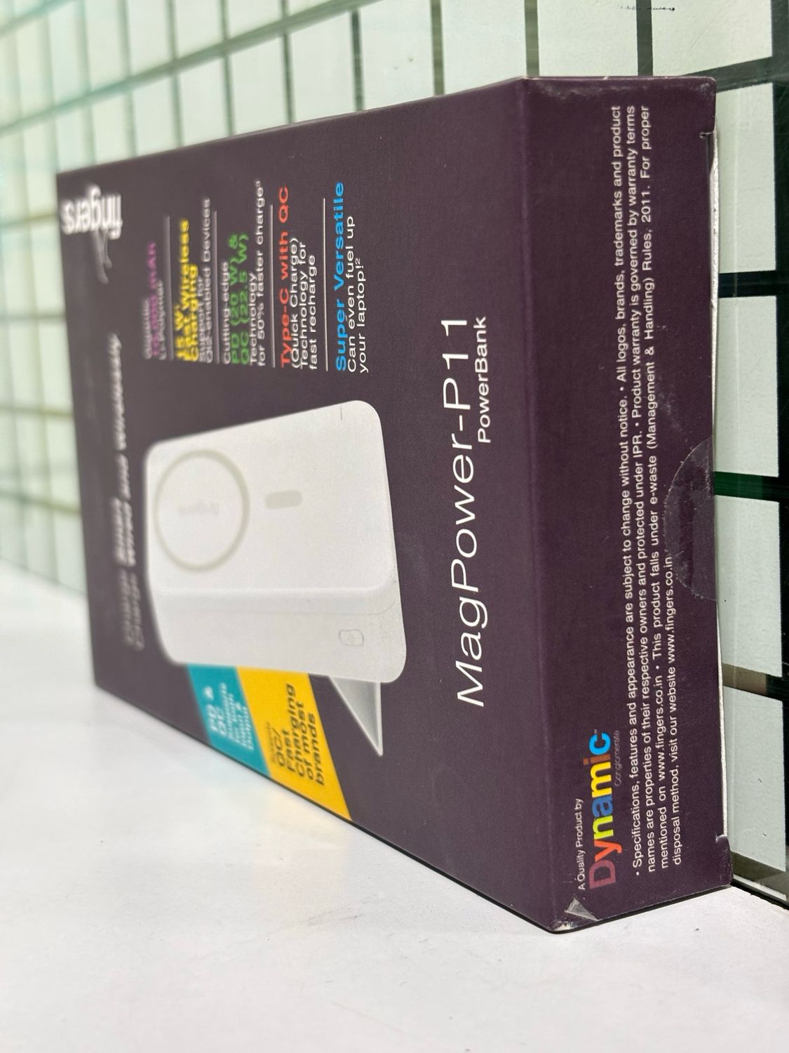 Fingers 10,000mAh Wired / Wireless MagPower-P11 Power Bank