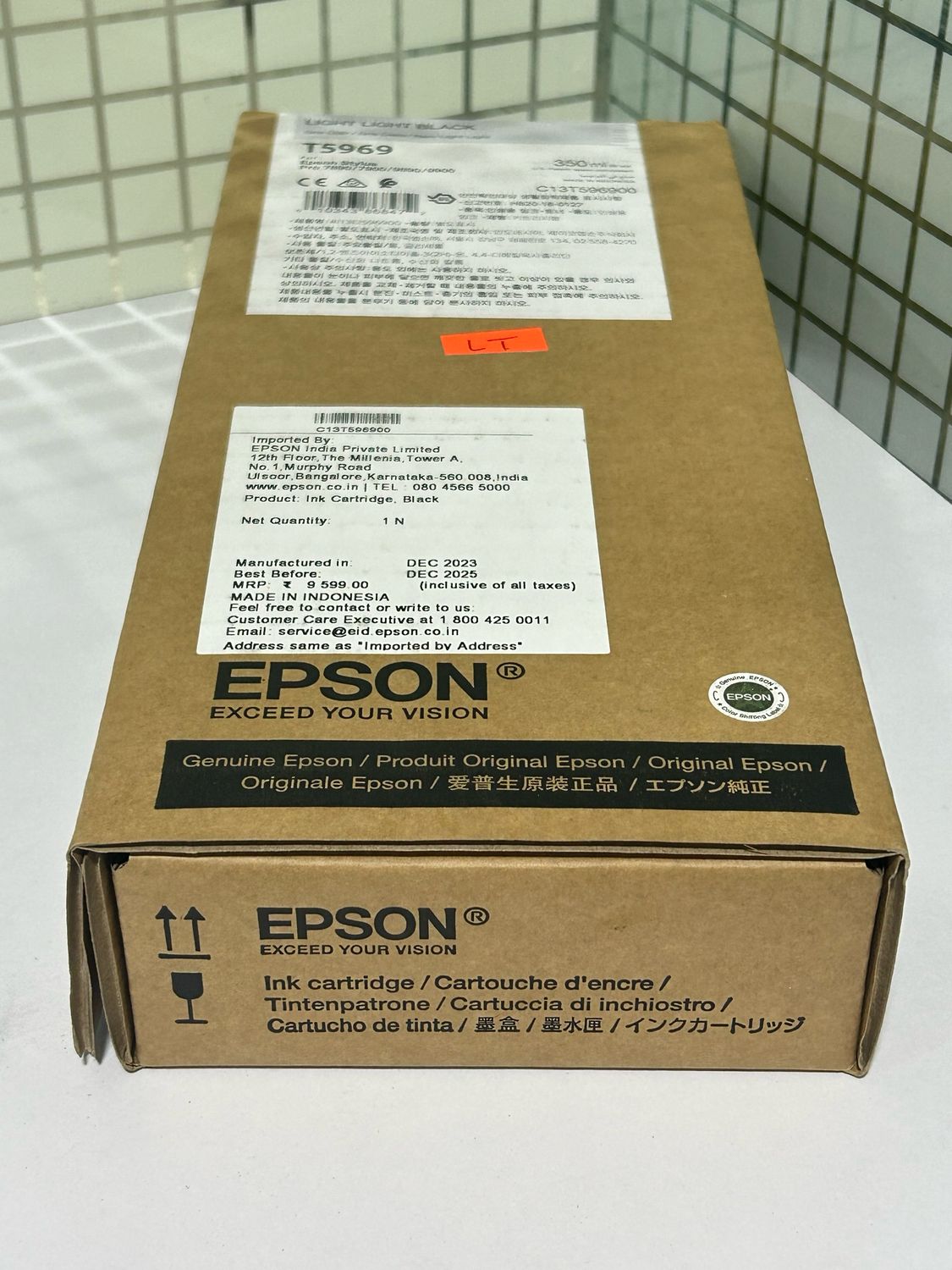 Epson T5969 Light Black Ink Cartridge Epson T5969 Light Black Ink Cartridge