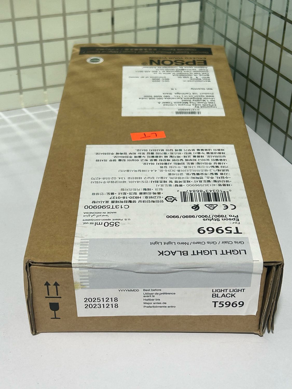 Epson T5969 Light Black Ink Cartridge Epson T5969 Light Black Ink Cartridge