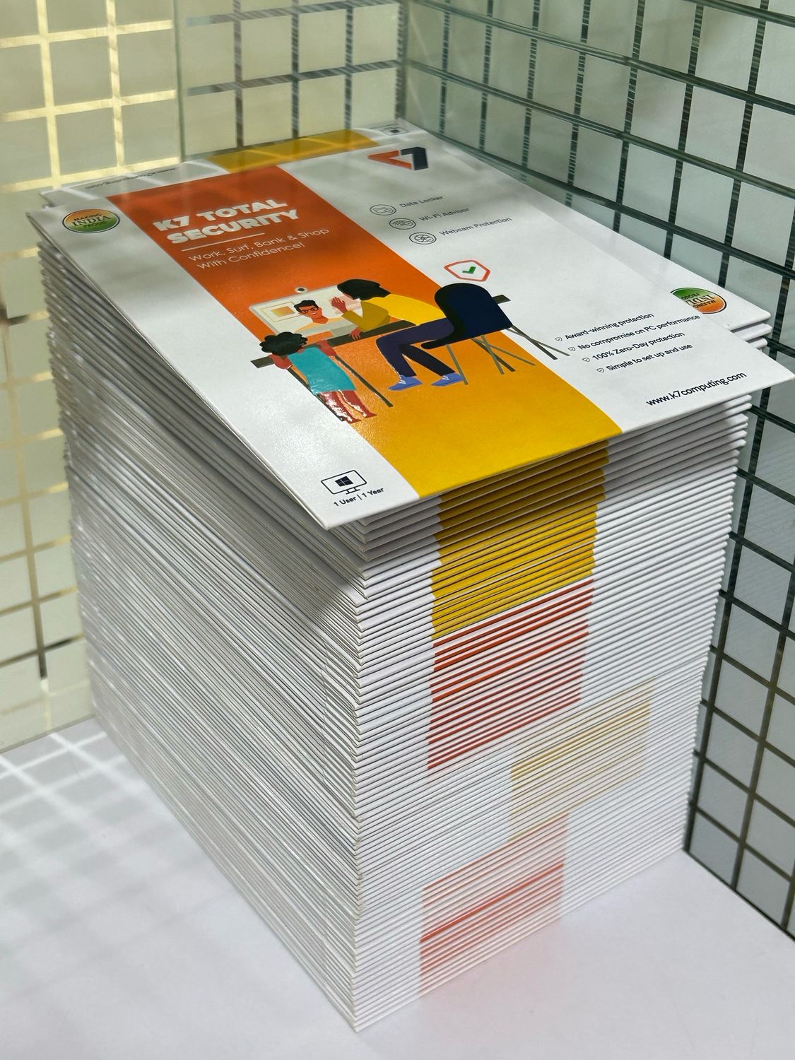 1 User, 1 Year, K7 Total Security (Pack of 10)