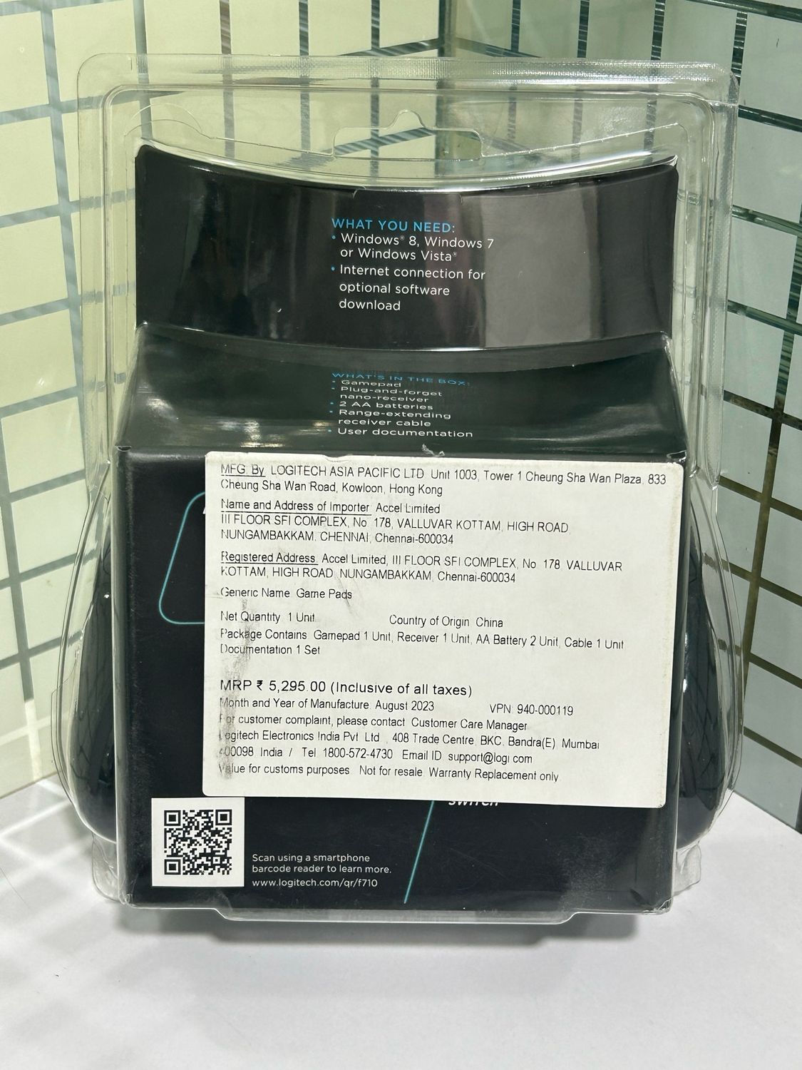 Logitech F710 Bluetooth Wireless Gamepad