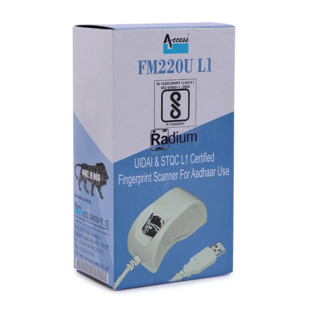 Startek FM220U L1 USB Fingerprint Scanner Startek FM220U L1 USB Fingerprint Scanner