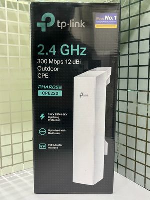 TP Link CPE220 2.4GHz 300Mbps 12dBi Outdoor Access Point