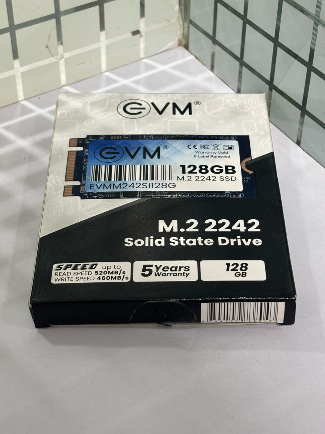 EVM 128GB 2242 M.2 SATA SSD