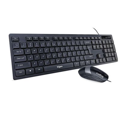 FINGERS Cheesy Combo Wired Keyboard and Mouse