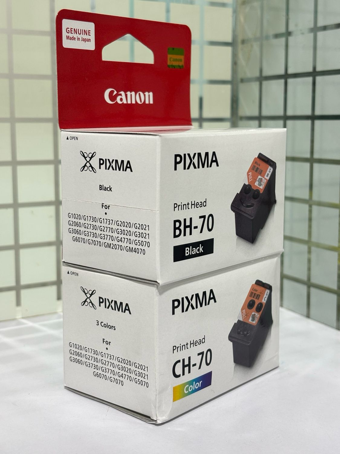 Canon BH-70 Black / CH-70 Colour Printhead, Combo Pack