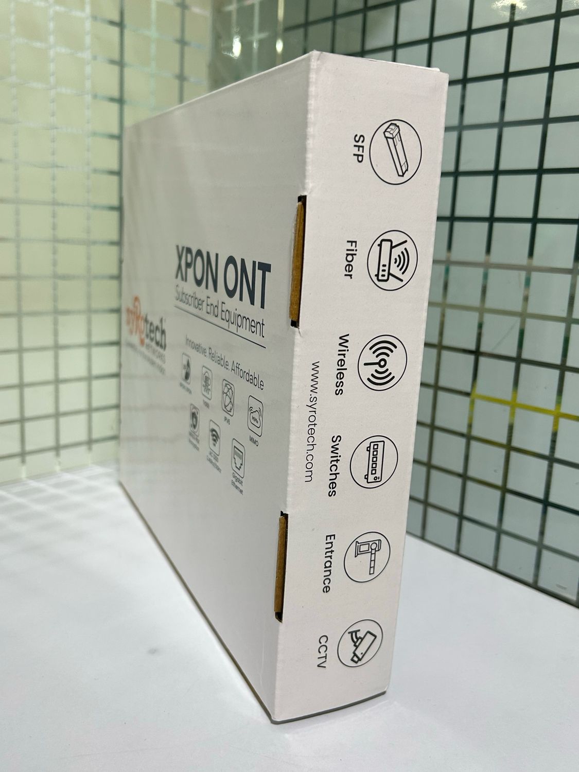 Syrotech Dual Band XPON ONT with 4 Antenna GPON 2010 Syrotech Dual Band XPON ONT with 4 Antenna GPON 2010