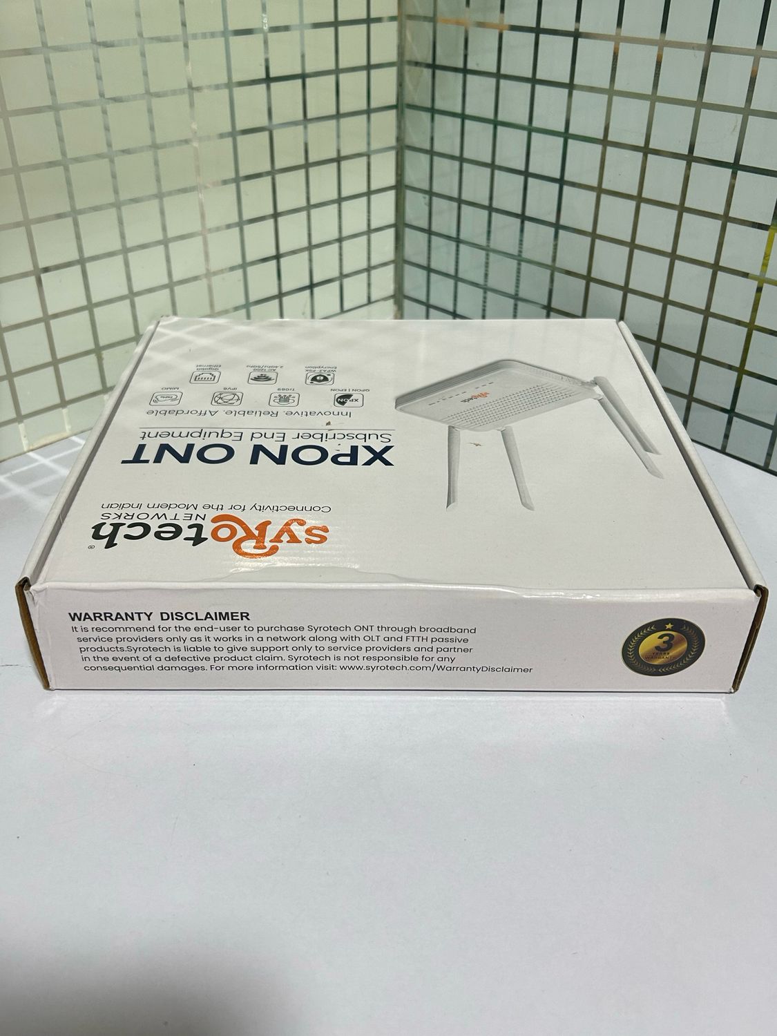 Syrotech Dual Band XPON ONT with 4 Antenna GPON 2010 Syrotech Dual Band XPON ONT with 4 Antenna GPON 2010