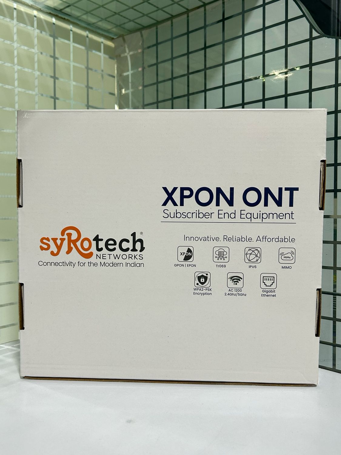 Syrotech Dual Band XPON ONT with 4 Antenna GPON 2010 Syrotech Dual Band XPON ONT with 4 Antenna GPON 2010