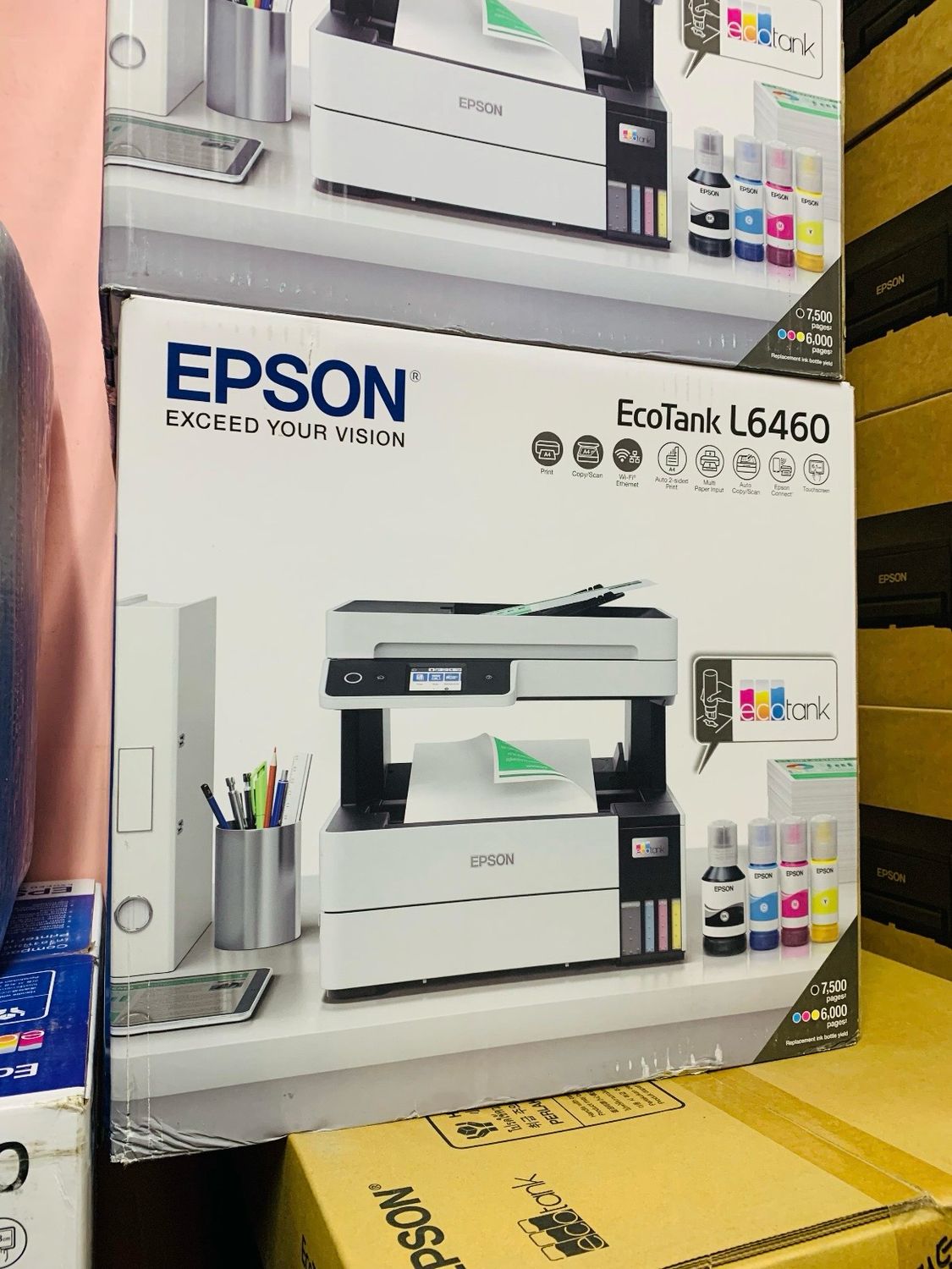Epson Ecotank L6460 Multifunction Ink Tank Printer Epson Ecotank L6460 Multifunction Ink Tank Printer