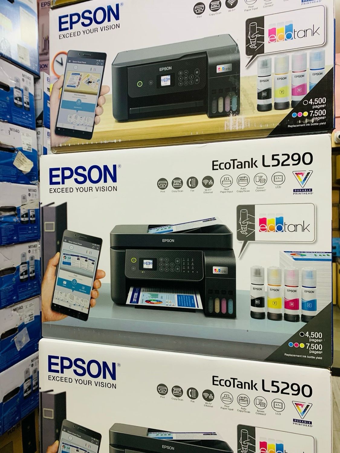 Epson Ecotank L5290 Multifunction Ink Tank Printer with ADF, WiFi