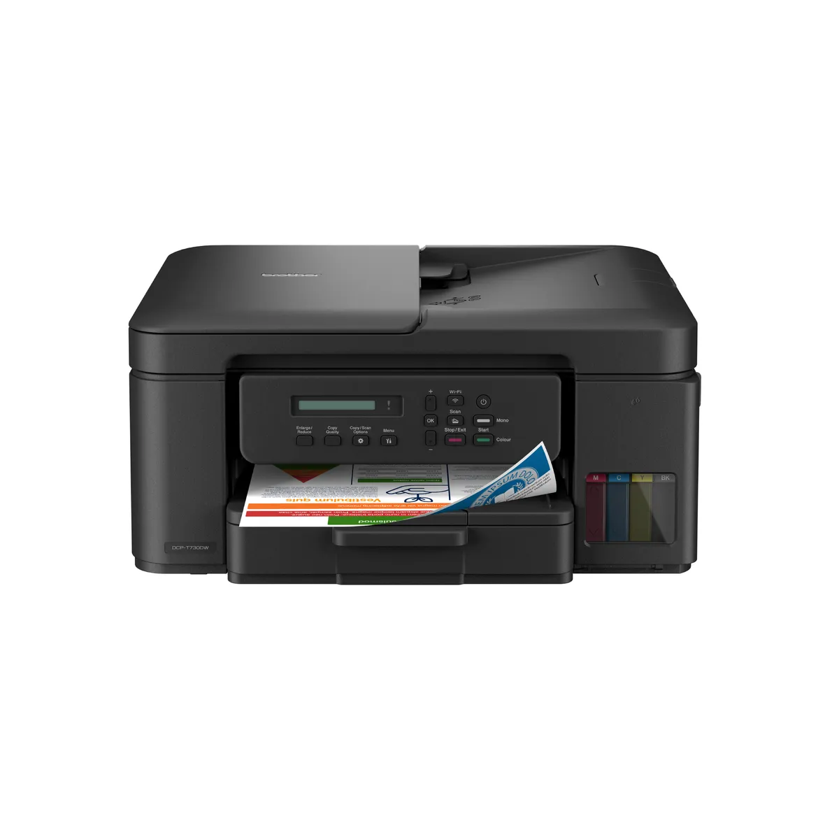 Brother DCP-T730DW Wireless Ink Tank Printer 3-in-1 with ADF
